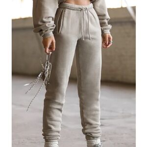 Joah Brown Taupe Jogger Pants